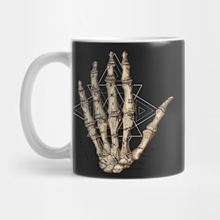 Skull Palmistry Mug